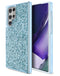 Encuentra la mejor funda protectora de color azul con cristales de diamante para tu Galaxy S23 Ultra en Guatemala.