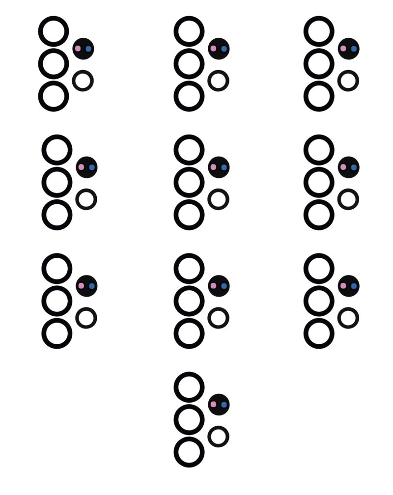 Encuentra el mejor precio por mayor de un set de 10 lentes de cámara trasera para Samsung Galaxy S23 Ultra 5G en Guatemala.