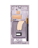 Reparación de carcasa de marco central para Samsung Galaxy S23 Ultra en Guatemala.
