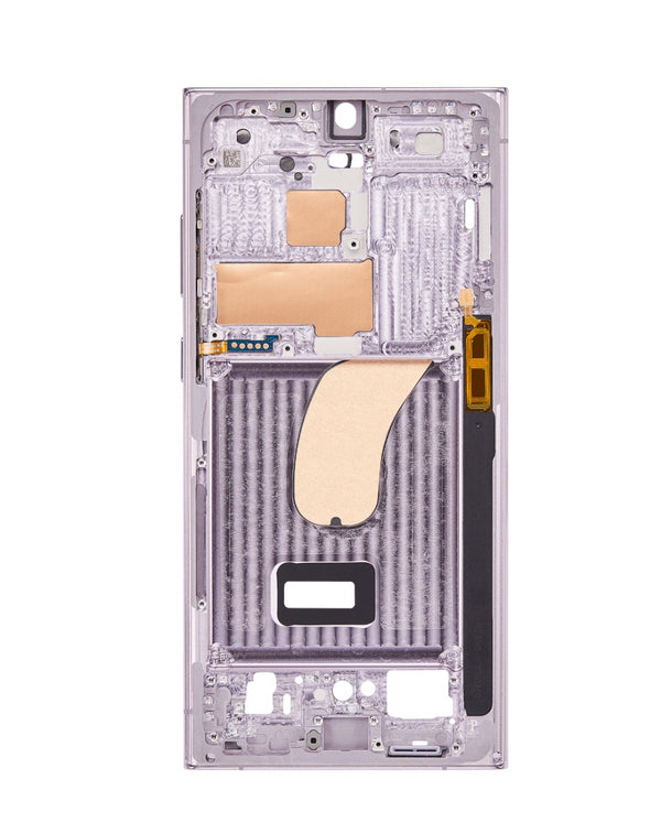 Reparación de carcasa de marco central para Samsung Galaxy S23 Ultra en Guatemala.