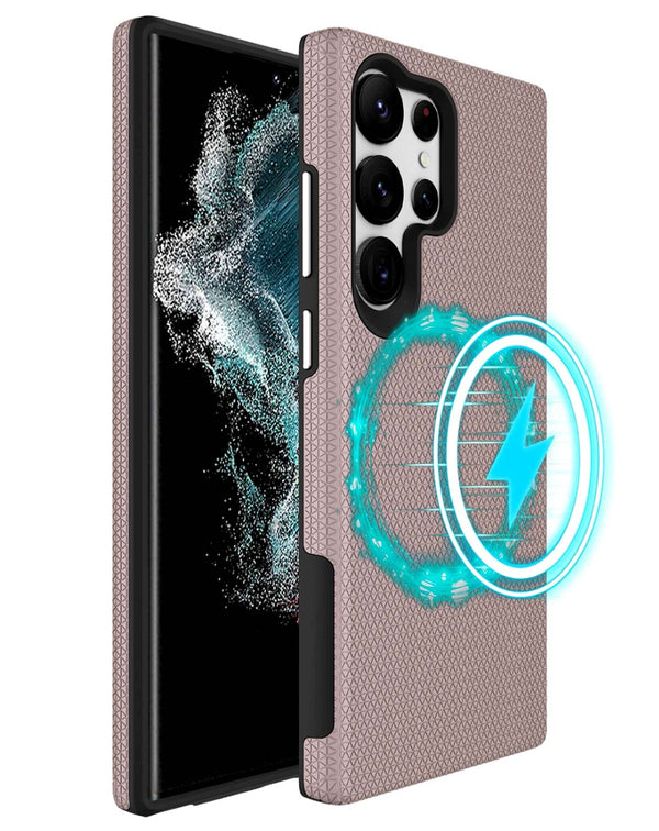 Encuentra la funda de doble capa inalámbrica Samsung Galaxy S23 Ultra en Guatemala con envío a mayoristas y talleres de reparación de teléfonos móviles.