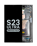 Reparación de pantalla OLED con marco para Samsung Galaxy S23 Ultra S918 en Guatemala.