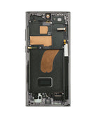 Reparación de pantalla soft OLED con marco para Galaxy S23 Ultra en Guatemala.