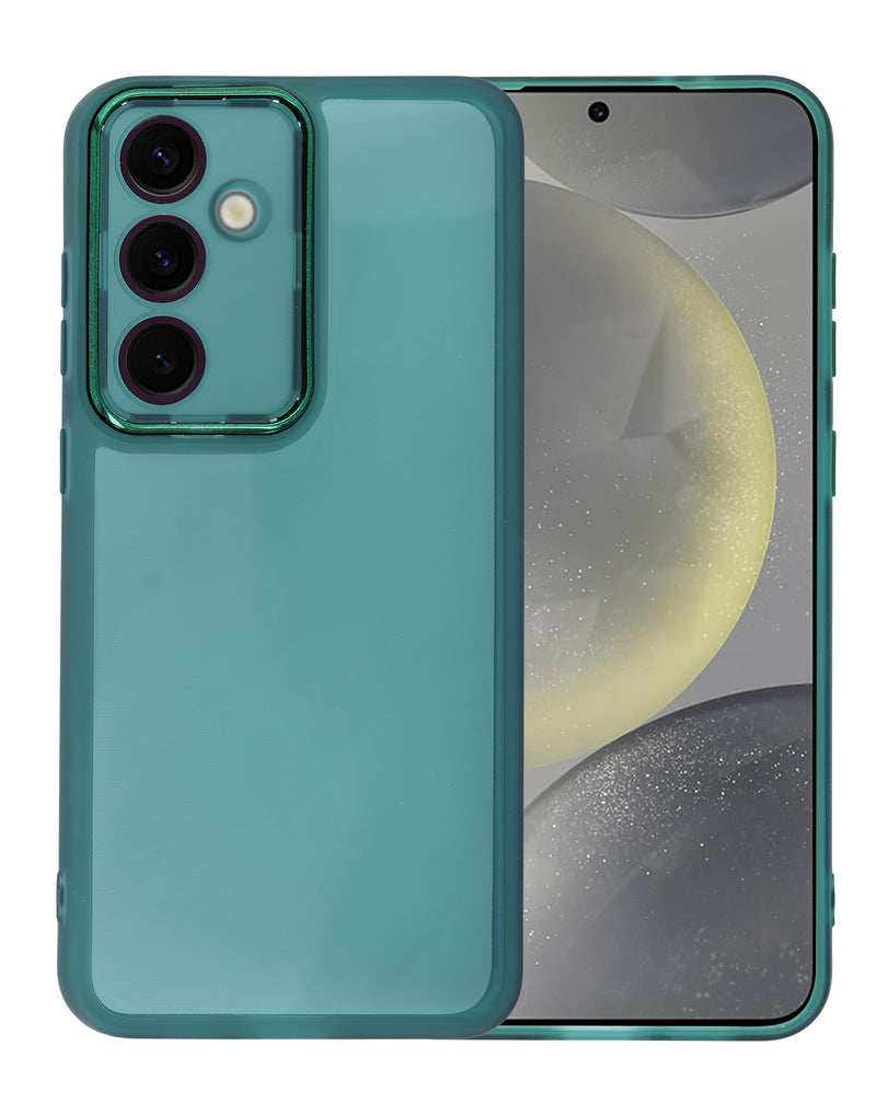 Protege tu Samsung Galaxy S24FE con una funda de silicona suave transparente en Guatemala.