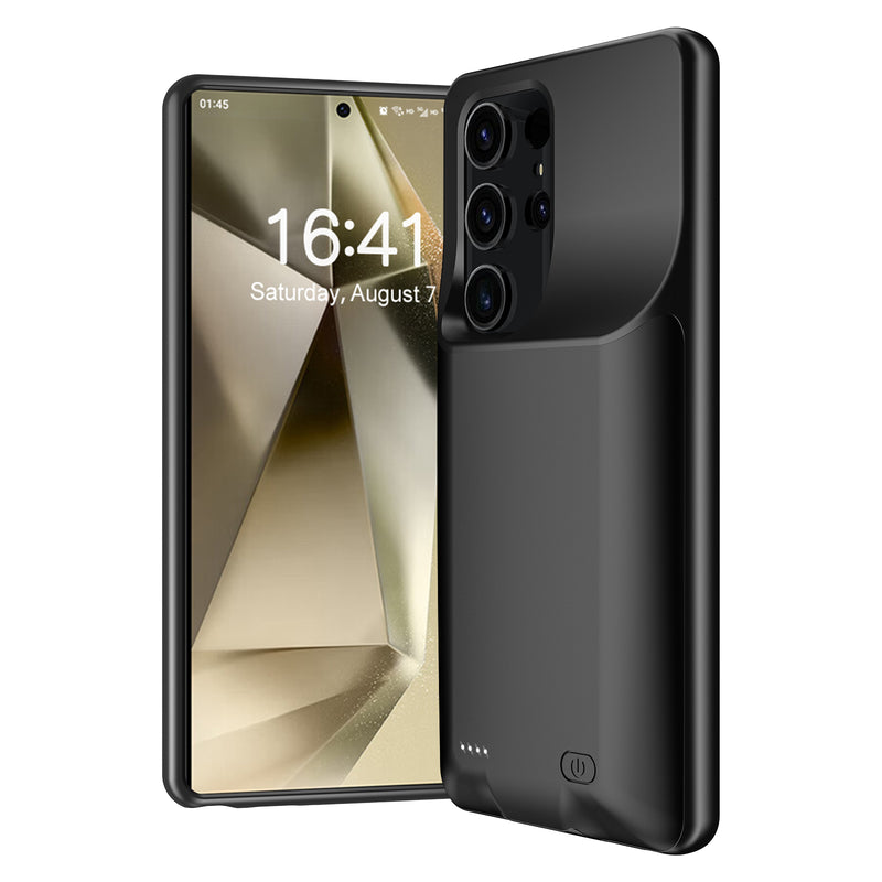 Encuentra el mejor case de carga protector slim con 4800mAh para Galaxy S24 Ultra en Guatemala, ideal para reparaciones y mayoristas.