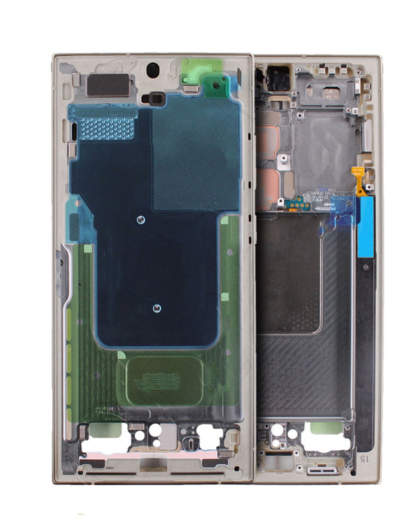 Encuentra la carcasa intermedia Samsung Galaxy S24 Ultra 5G (Versión norteamericana) en Guatemala para reparaciones de celular en talleres especializados.