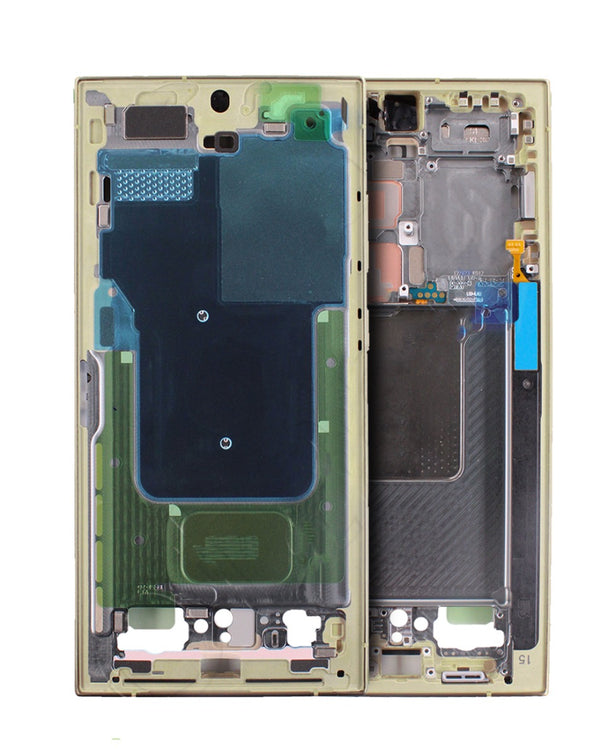 Encuentra la carcasa de marco medio para Samsung Galaxy S24 Ultra 5G en Guatemala, al mejor precio en talleres de reparación de teléfonos móviles y mayoristas de accesorios.
