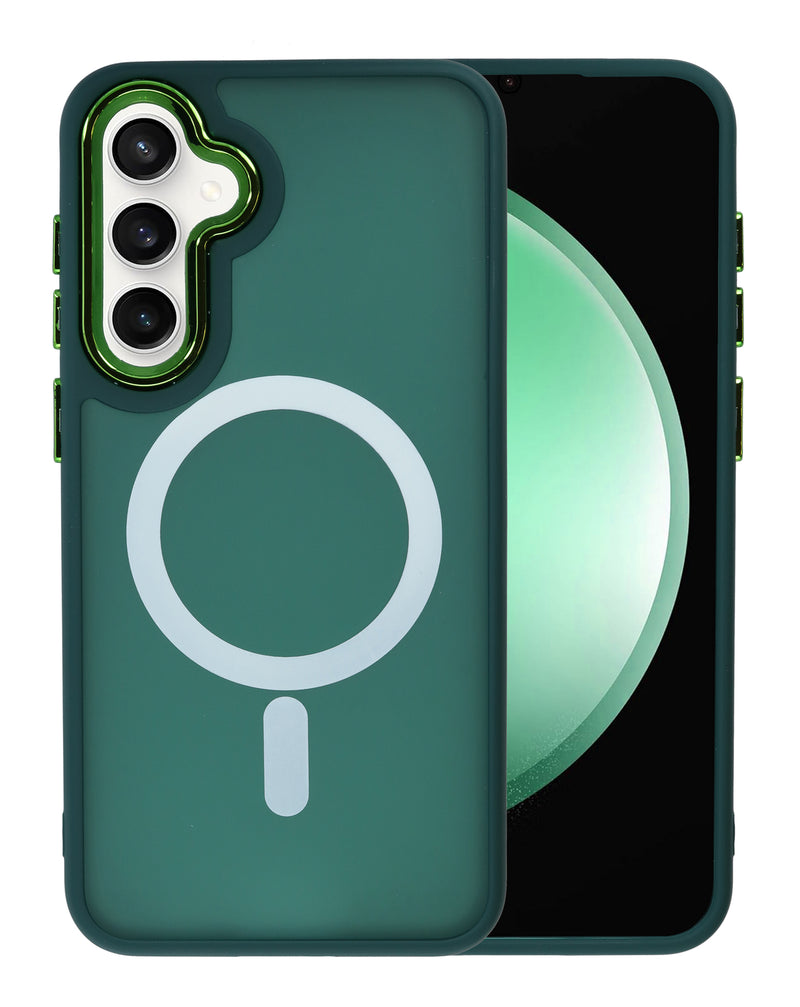 Encuentra el mejor case de carga magnética inalámbrica para Samsung Galaxy S24/S25 en Guatemala con envío rápido y seguro.