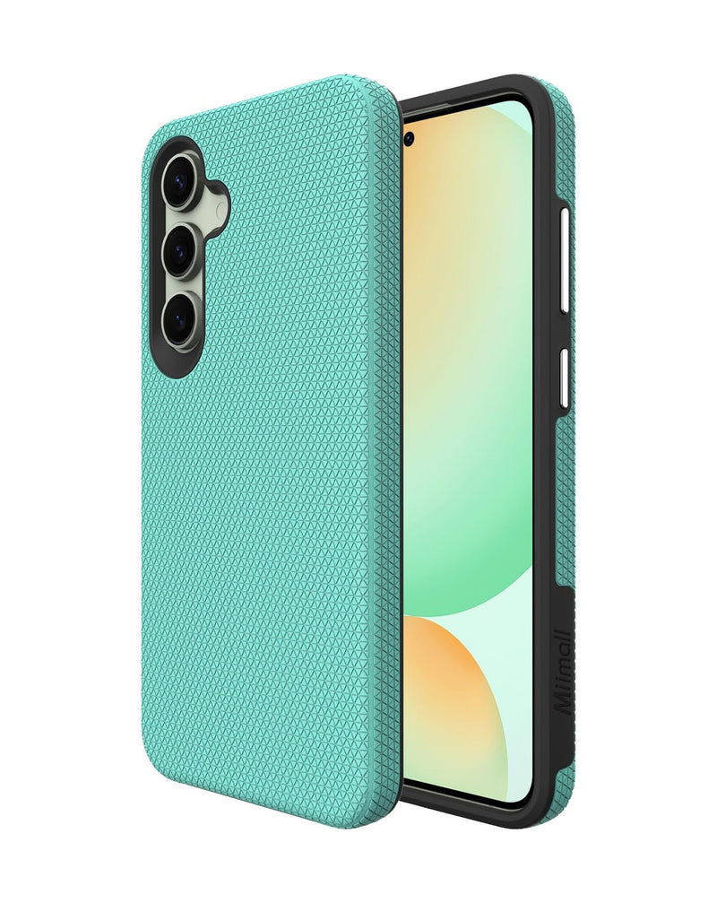 Encuentra la mejor funda protectora de doble capa para Samsung Galaxy S24/S25 en Guatemala en SlowBack, mayorista de accesorios.