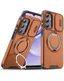 Protege tu teléfono Samsung con una funda magnética en Guatemala, apariencia resistente y color llamativo.