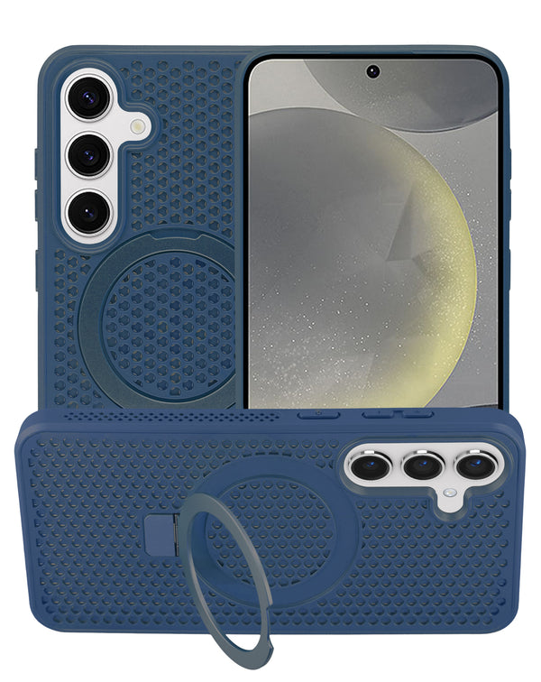 Compra el mejor case de disipación térmica con soporte para Samsung Galaxy S25 en Guatemala, ideal para proteger tu dispositivo y mantenerlo fresco.