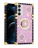 Encuentra la mejor funda de lujo con anillo para Samsung Galaxy S24/S25 en Guatemala.