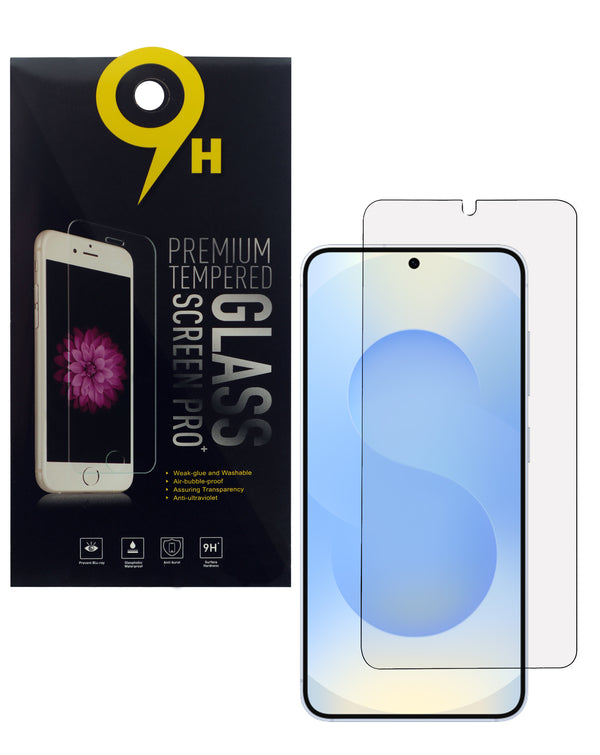Compra un pack de 10 vidrios templados claros para Galaxy S24 y S25 en Guatemala al mejor precio.