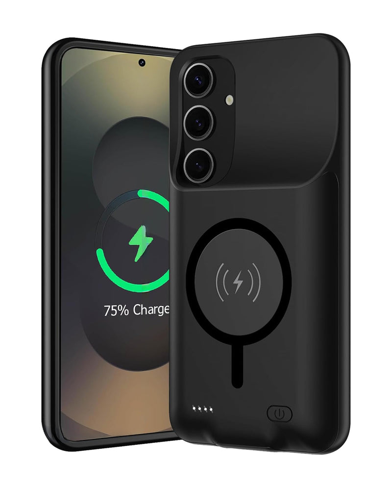 Estuche protector delgado con carga inalambrica Galaxy S25 Edge (10000mAh)