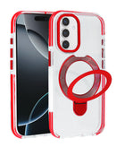 Soporte circular magnetico con Funda MagSafe Galaxy S25FE (RED)