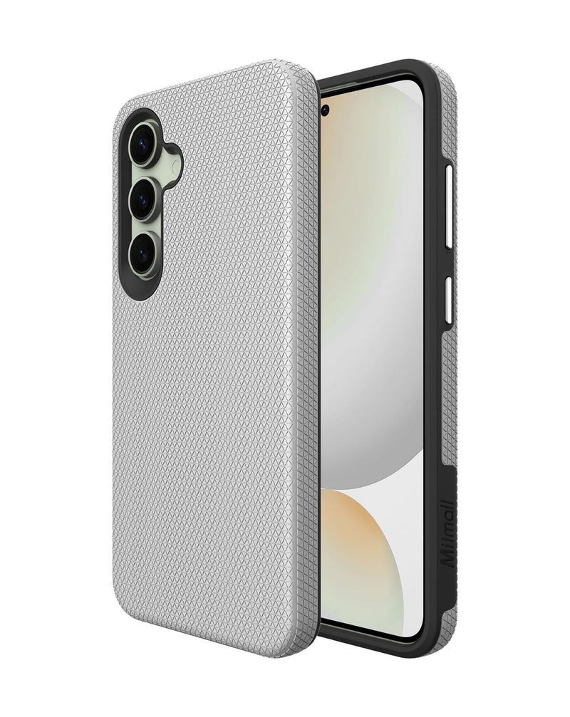 Encuentra la mejor funda protectora de doble capa con absorción de choques en Guatemala, en SlowBack con opción de color plateado.