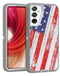 Protege tu Samsung Galaxy S25 Plus con una funda heavy duty con diseño de la bandera de Estados Unidos en Guatemala.
