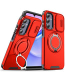 Protege tu Galaxy S25 Plus con una funda magnética Rugged en color rojo, disponible en Guatemala.