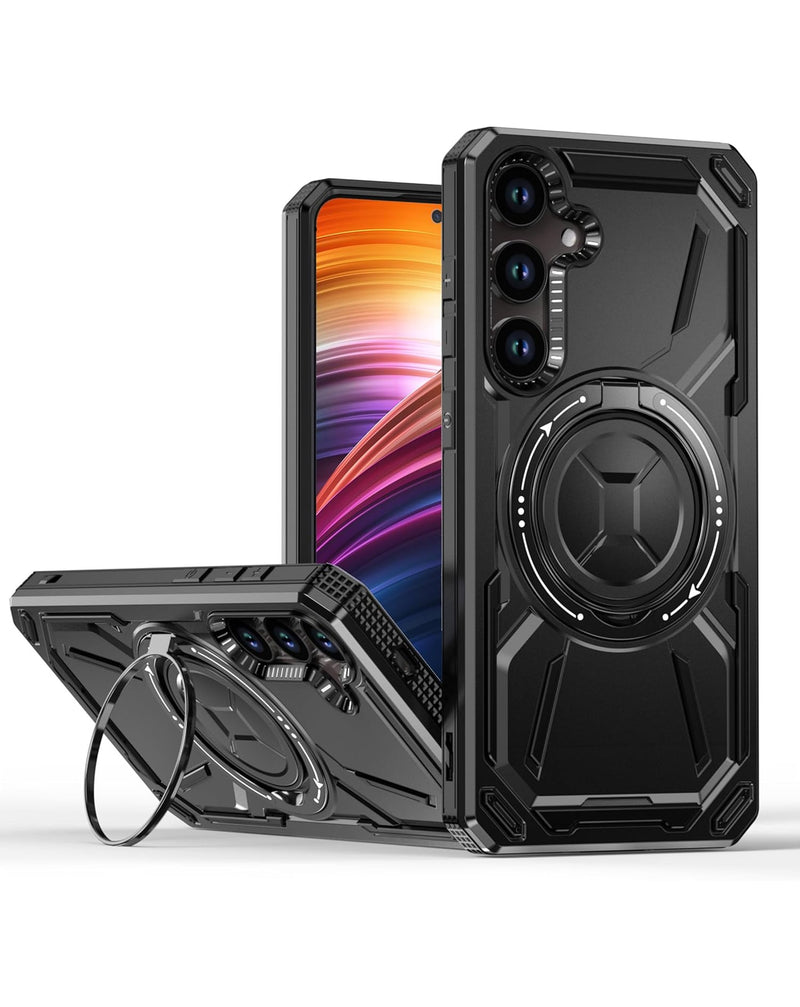 Encuentra la mejor funda antichoque para Samsung Galaxy S25 Plus en Guatemala, disponible en SlowBack con soporte de anillo incorporado.