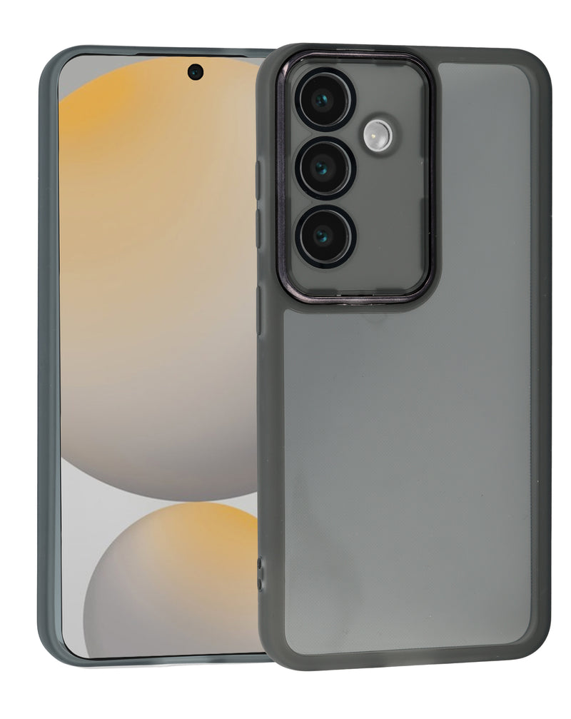 Protege tu Galaxy 25 Plus con una funda de silicona suave y transparente en Guatemala.
