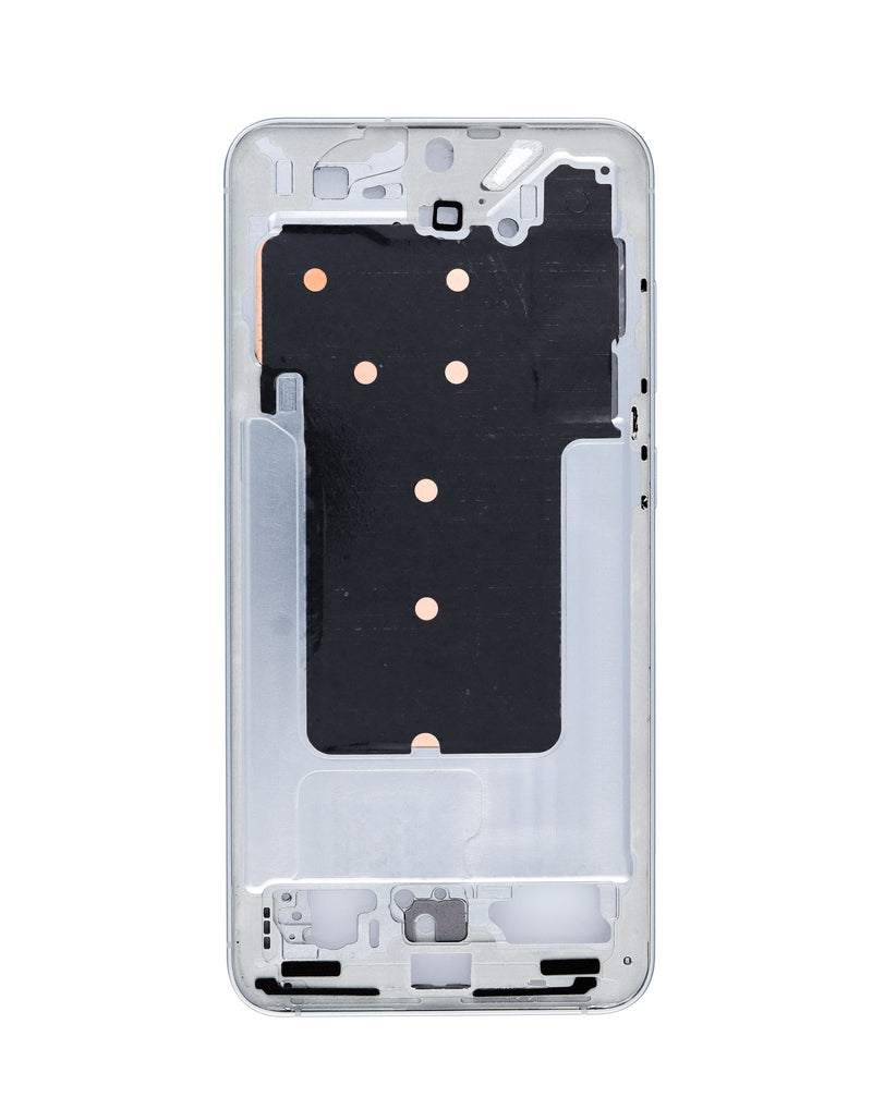 Compra la carcasa central plateada Shadow para Samsung Galaxy S25 Plus en Guatemala con el mejor precio y calidad en reparaciones.