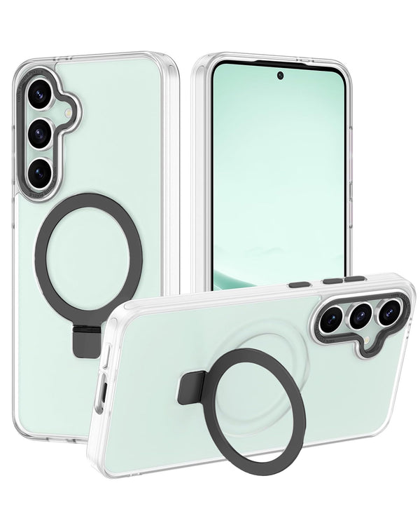 Funda de carga inalámbrica con soporte de anillo para Samsung Galaxy S25 Plus en Guatemala, disponible en mayoristas.