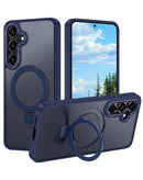 Encuentra el estuche de carga inalámbrica Carbon con soporte de anillo para Samsung Galaxy S25 Plus en Guatemala.