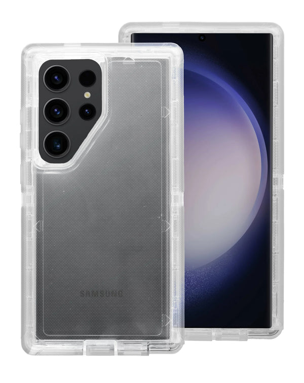 Protege tu Samsung Galaxy S25 Plus con una funda transparente antishock en Guatemala.