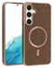 Encuentra la mejor funda de carga inalámbrica bling diamond crystal GOLD para tu Galaxy S25 Plus en Guatemala.