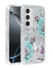 Encuentra la funda transparente Flower con cargador inalámbrico para Galaxy S25 Plus en Guatemala, al mejor precio mayorista, en SlowBack.