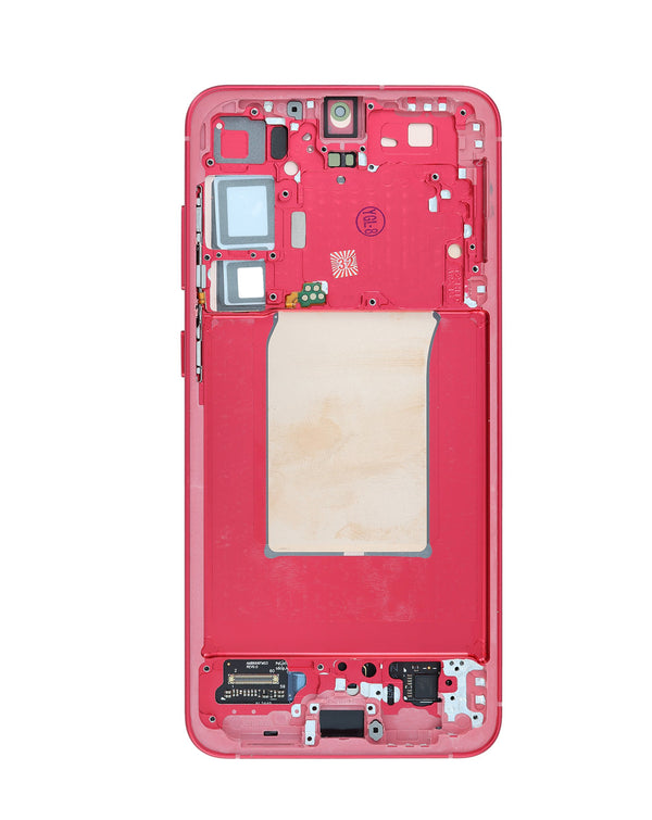 Pantalla con marco Samsung S25 Plus (S936) (CORALRED)