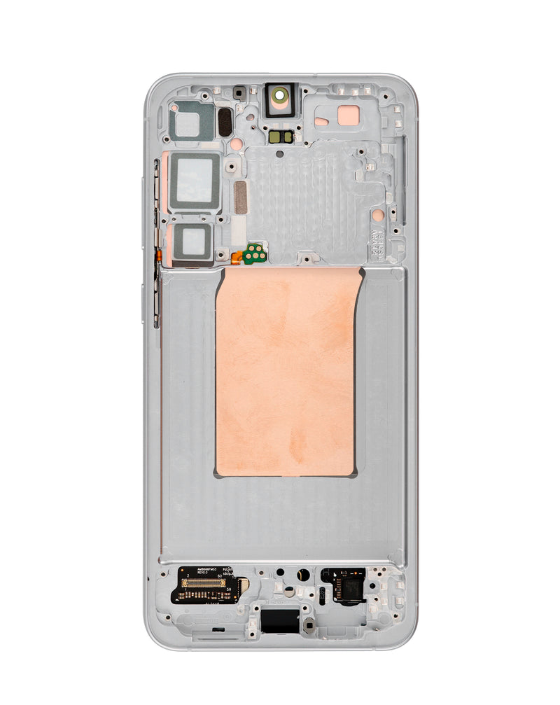 Compra la pantalla OLED con marco plateado Shadow para S25 Plus (S936) en Guatemala.