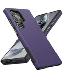 Encuentra la mejor funda protectora de doble capa para tu Galaxy S25 Ultra en Guatemala, disponible en color morado.