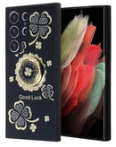 Encuentra la funda lujosa de diamante brillante en color negro para Samsung Galaxy S25 Ultra en Guatemala.