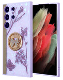 Encuentra la funda lujosa brillante color purple para Galaxy S25 Ultra en Guatemala con envío rápido y seguro.