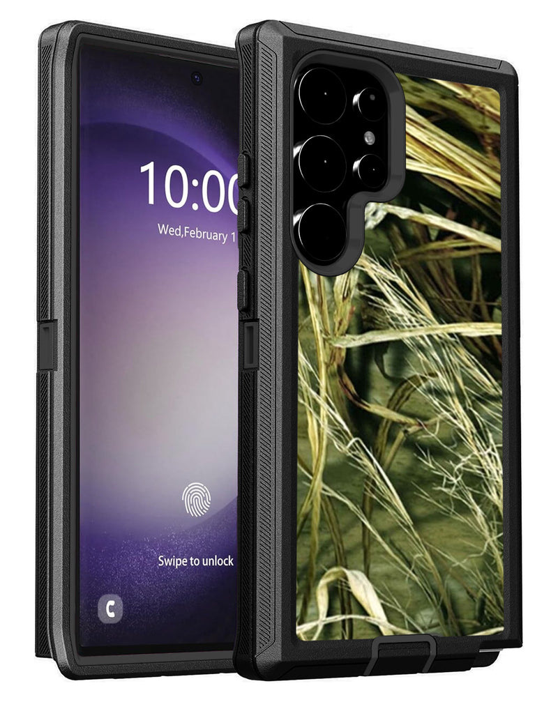 Encuentra la mejor carcasa heavy duty CAMO BLACK para Samsung Galaxy S25 Ultra en Guatemala, ideal para proteger tu smartphone y visita nuestro taller de reparaciones en Guatemala.