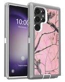 Encuentra la mejor funda heavy duty Camo Pink para tu Samsung Galaxy S25 Ultra en Guatemala.