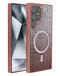 Encuentra la mejor funda con carga inalámbrica Bling Diamond Crystal PINK para tu Galaxy S25 Ultra en Guatemala.