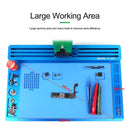 Base de microscopio RELIFE RL-004T con aleación de aluminio y plataforma corrediza en Guatemala.