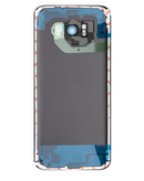 Encuentra tapas traseras con lente de cámara y adhesivo para Samsung Galaxy S8+ en Guatemala, ideal para reparaciones de teléfonos en talleres especializados.