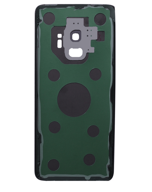 Tapa trasera con lente de cámara y adhesivo para Samsung Galaxy S9 en Guatemala, mayorista de repuestos para reparaciones.