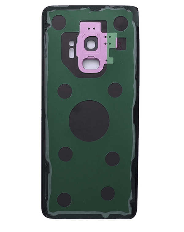Tapa trasera con lente de cámara y adhesivo para Samsung Galaxy S9 en Guatemala.