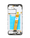 Reparacion de pantalla original Samsung Galaxy A01 en Guatemala con marco y conector estrecho.