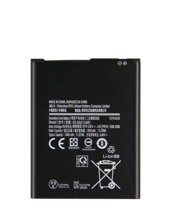 Batería Galaxy A01 Core disponible en Guatemala para reparaciones y repuestos de Samsung.