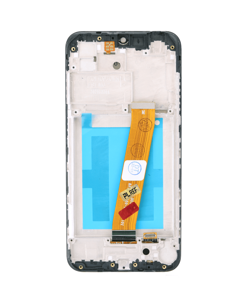 Reparación de pantalla LCD con micro frame para Samsung Galaxy A01 en Guatemala, mayorista de pantallas Samsung.