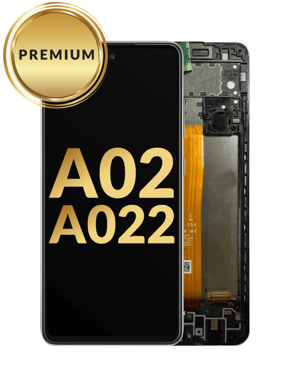Reparación de pantalla Premium para Galaxy A02 (A022 / 2020) en Guatemala, mayorista de pantallas LCD con etiqueta BajoPPLCD.