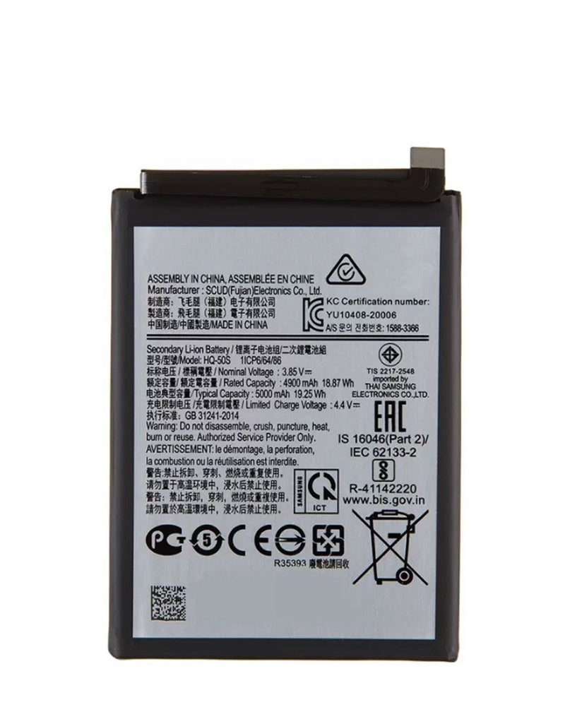 Reparación de batería para Samsung Galaxy A02S (A025 / 2020) / A03S (A037 / 2021) en Guatemala.