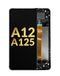 Reparación de pantalla original con marco para Samsung Galaxy A12 en Guatemala.