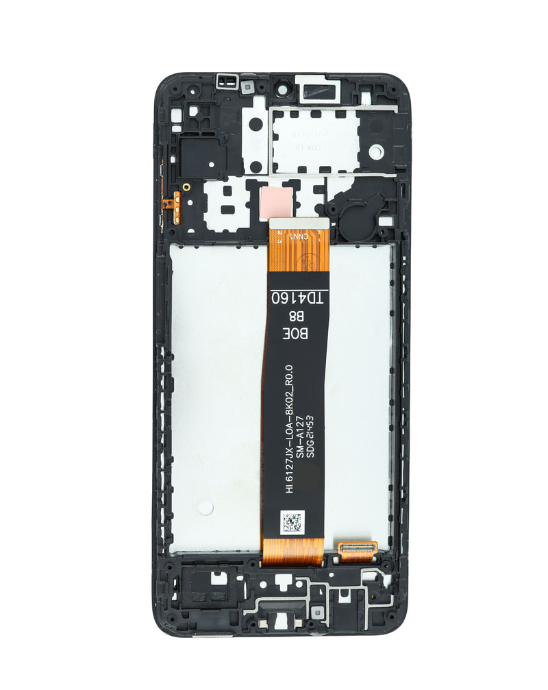 Reparación de pantalla con marco para Samsung Galaxy A12 en Guatemala.