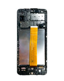 Reparación de pantalla LCD con marco para Galaxy A12 en Guatemala, producto premium de la versión India del 2021.